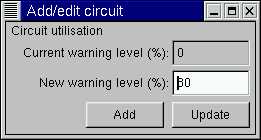 Adding circuits manually