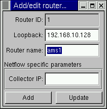 Adding routers manually